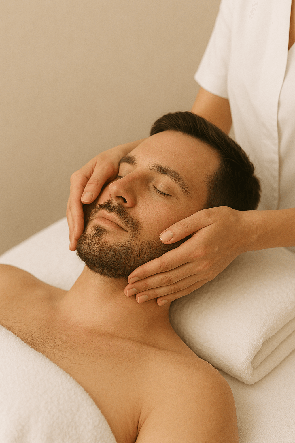 Masaj facial sculptural bărbați Masaj facial sculptural bărbați - imagine 1